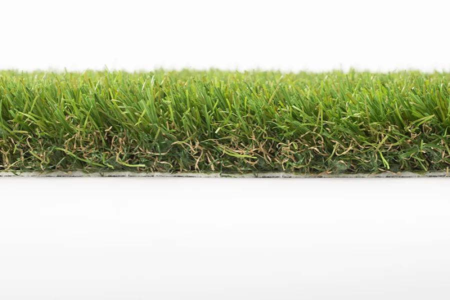 Proefstuk kunstgras Elan 45 van GardenGrass, van opzij