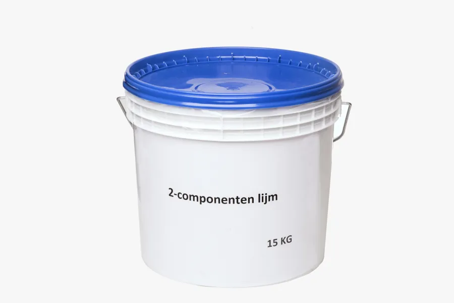 Emmer 2-componenten kunstgraslijm van 5 kg, van opzij