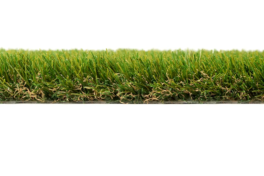 Proefstuk kunstgras Vista 30 van GardenGrass, van opzij