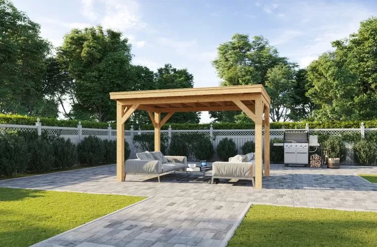 Over Ons Douglas Overkapping 400x300cm Budget Line
